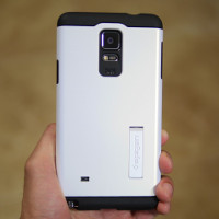 Capa Spigen Slim Armor para Samsung Galaxy Nota 4 Reveja