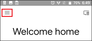 3  Linjeikon i Google Home App