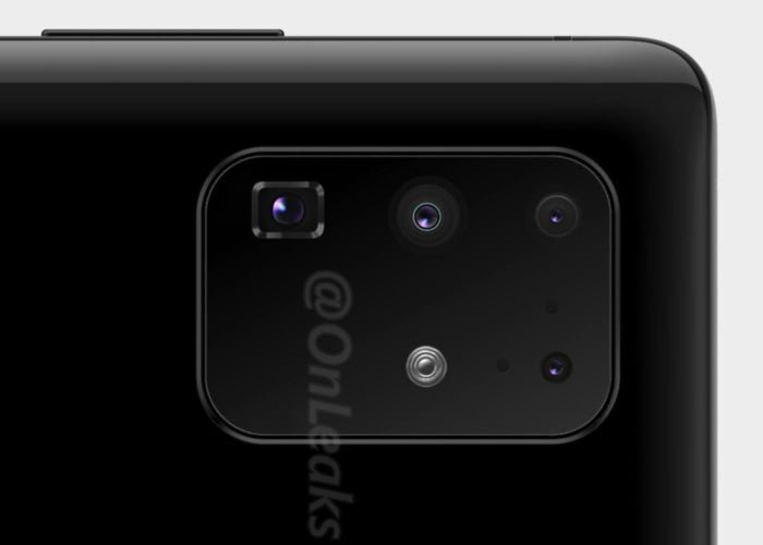 Samsungs första fyrkamera-bilder filtreras Galaxy S11 + 3