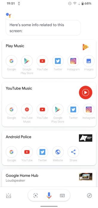 Google Assistant"Vad är på min skärm" gör ett överraskande comeback efter att jag försvann i maj förra året 2
