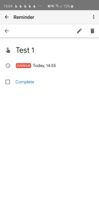 Google Assistant påminnelser blir väldigt mer användbara när meddelanden blir obundna 3