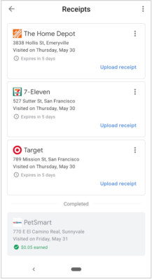 Google Opinion Rewards testar förbättrad kvittenskanning för utvalda amerikanska användare 3