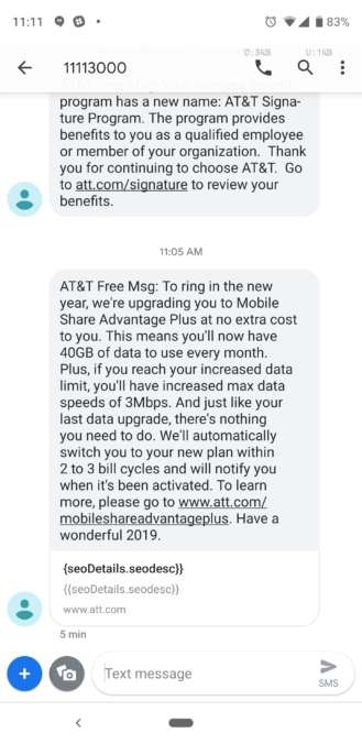 AT&T ger användare på utvalda planer en knuff för datakapslar och överskridningshastigheter 1