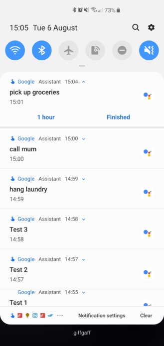Google Assistant påminnelser blir väldigt mer användbara när meddelanden blir obundna 1