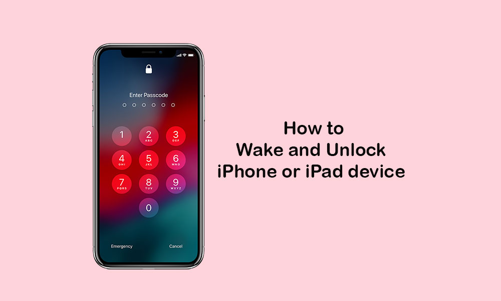 Hur man vaknar och låser upp alla iPhone- eller iPad-enheter 1