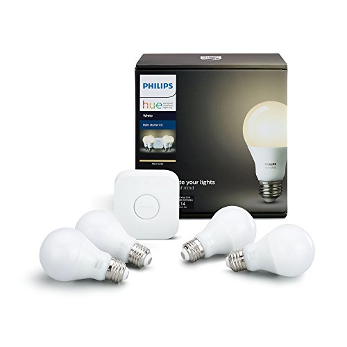 Philips Hue White Smart Bulb Starter Kit