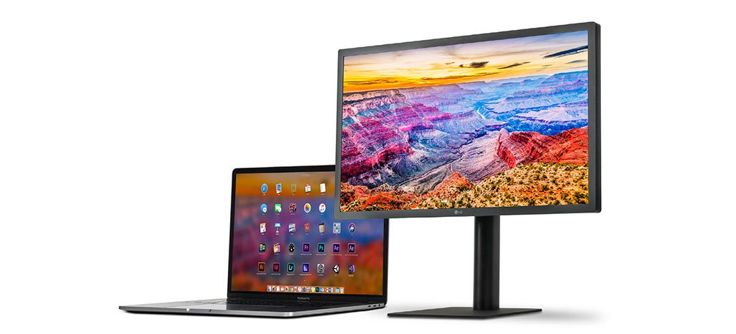 LG presenterar ny UltraFine 5K -skärm för användning med produkter Apple 1