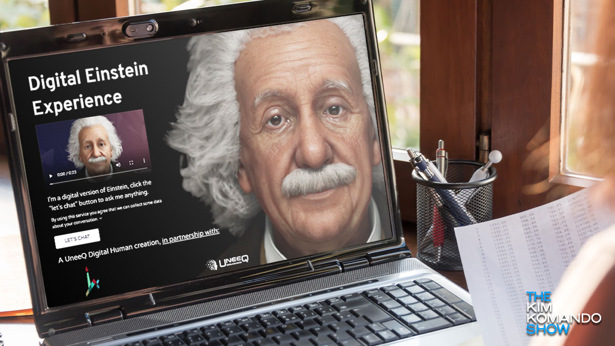 Vill du träffa Einstein? Prata med denna digitala rekreation 1