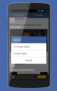 Como baixar vídeos de Facebook com Android Salvar vídeos do facebook 1