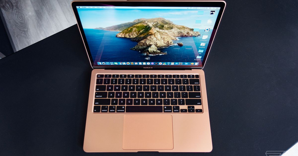 Apple Segundo relatos, o revestimento na tela do MacBook Air pode borrar