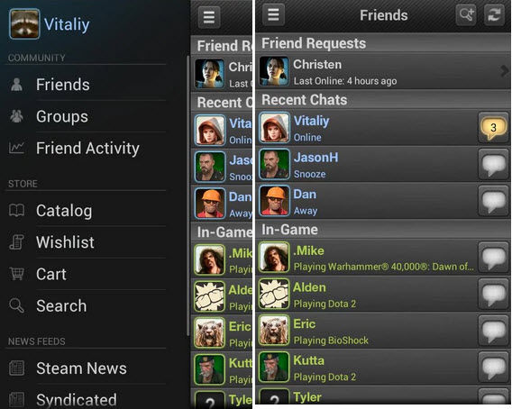 steam for android2