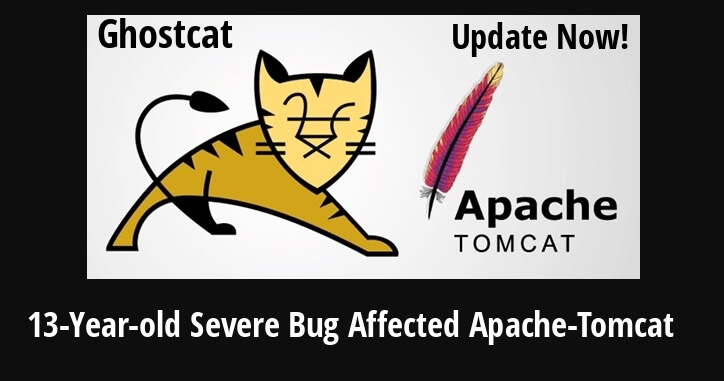 Bug de 13 anos do Ghostcat afetado Apache-Tomcat permite que hackers injetem remotamente qualquer arquivo nos servidores