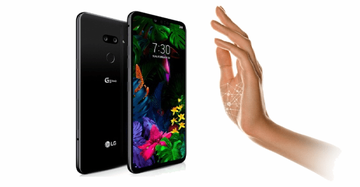 LG G8 pode desbloquear digitalizando as veias na sua mão #MWC 2019