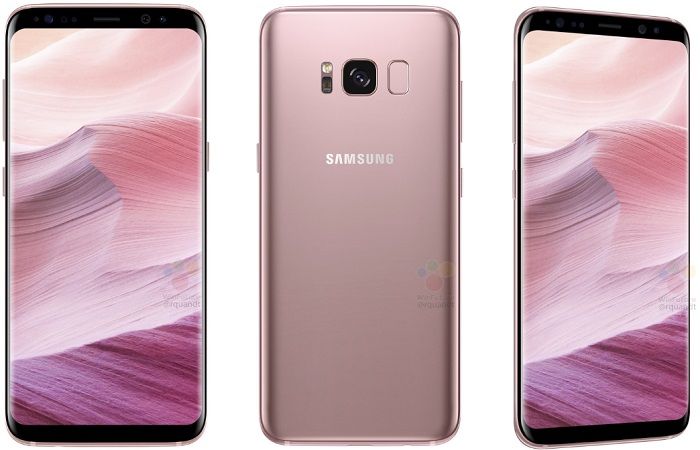 O Samsung Galaxy S8 rosa já é uma realidade 1