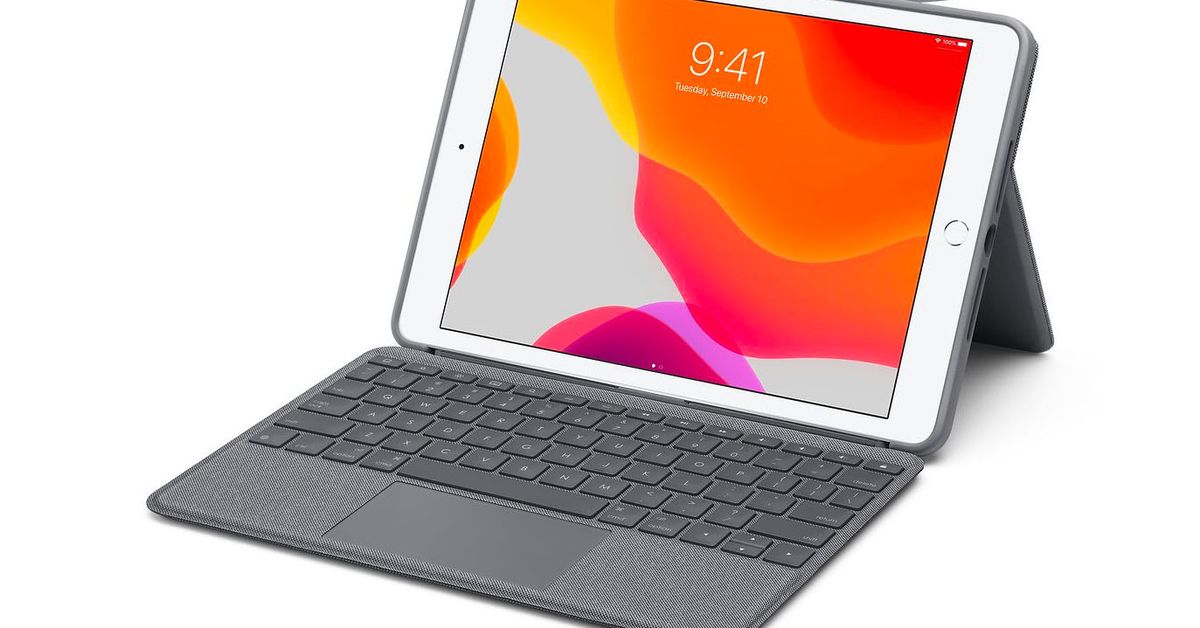 O estojo de teclado para iPad da Logitech com trackpad custa metade do valor AppleÉ