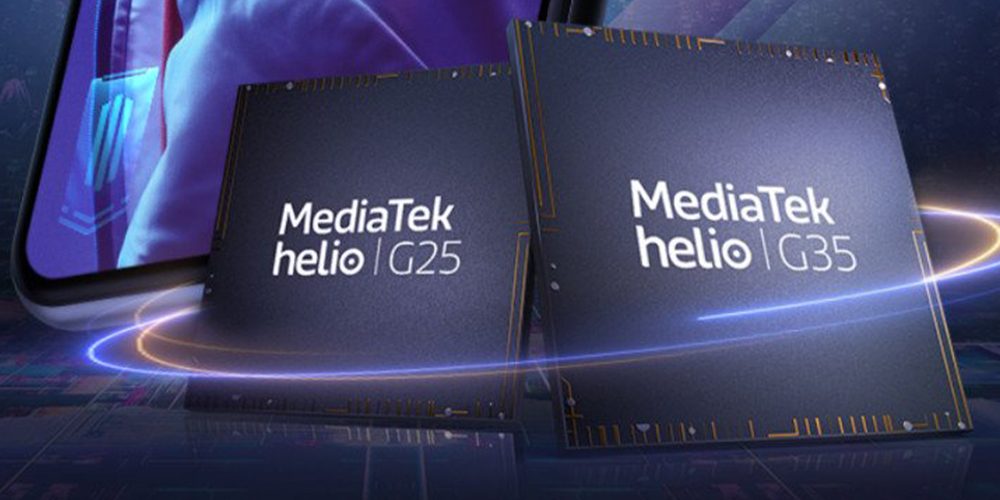 MediaTek lança chipsets Helio G25 e G35 destinados a telefones de jogos low-end