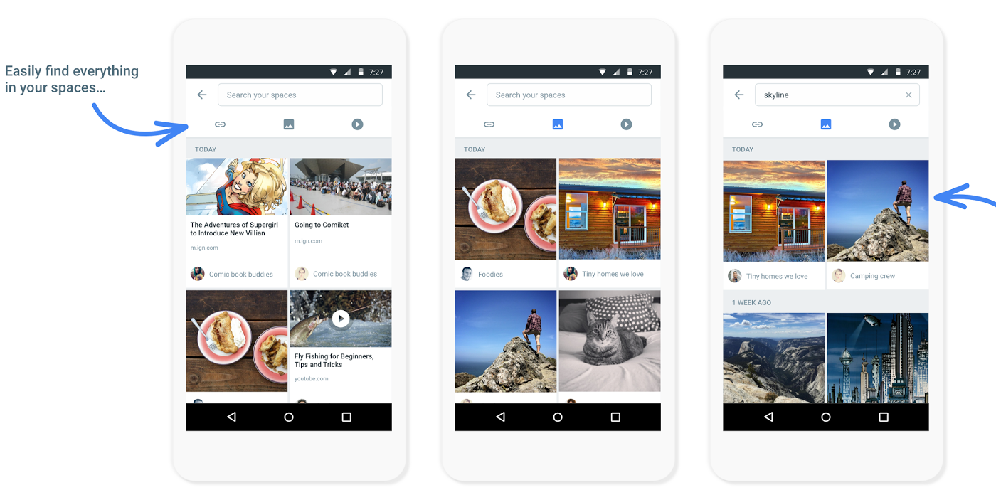 O Google lança a ferramenta Spaces para facilitar o compartilhamento de grupos, disponível no Android, iOS e Web