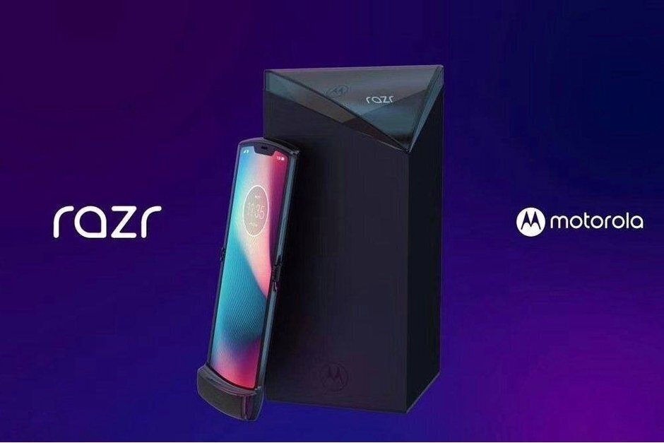 Motorola RAZR render - Motorola retorna ao mercado principal com um telefone 5G