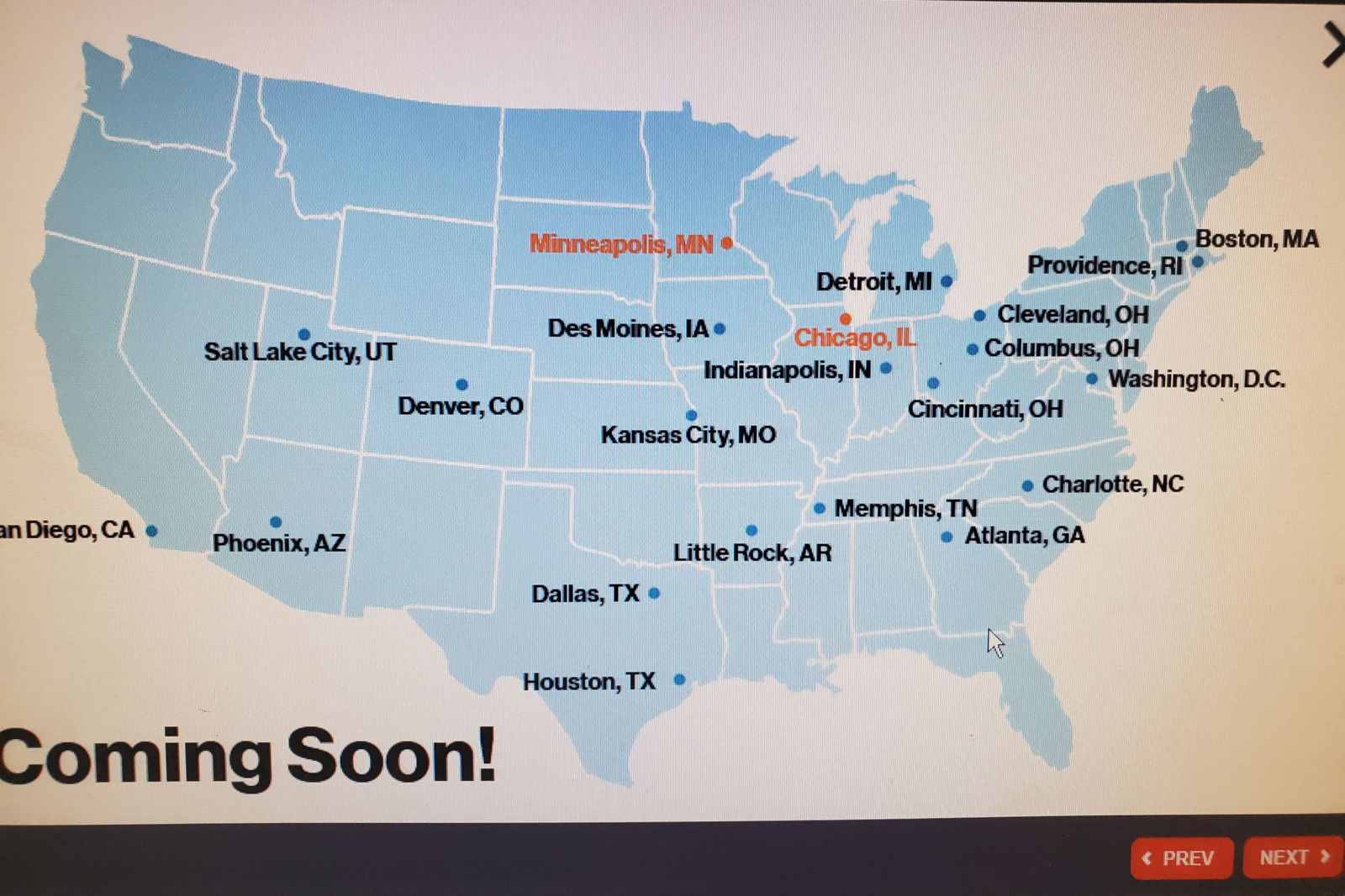 A cobertura de rede 5G da Verizon será lançada em mais 20 cidades nos EUA