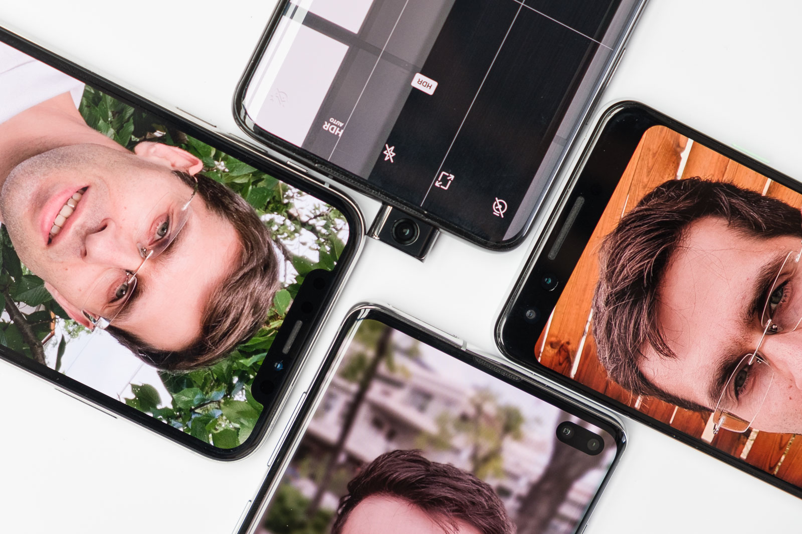 A comparação ULTIMATE selfie: OnePlus 7 Pro vs Galaxy S10 +, iPhone XS Max e Google Pixel 3
