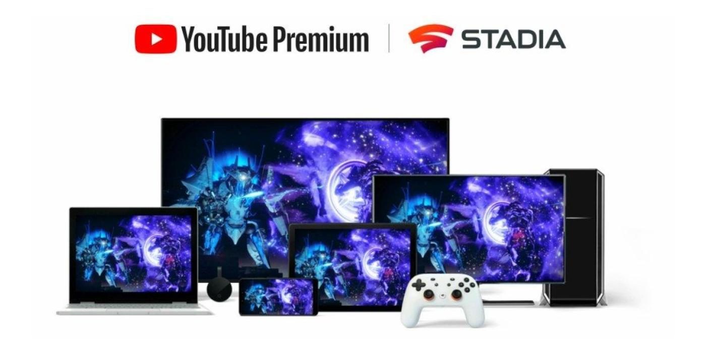 Alguns YouTube Membros premium estão recebendo testes gratuitos do Stadia Pro