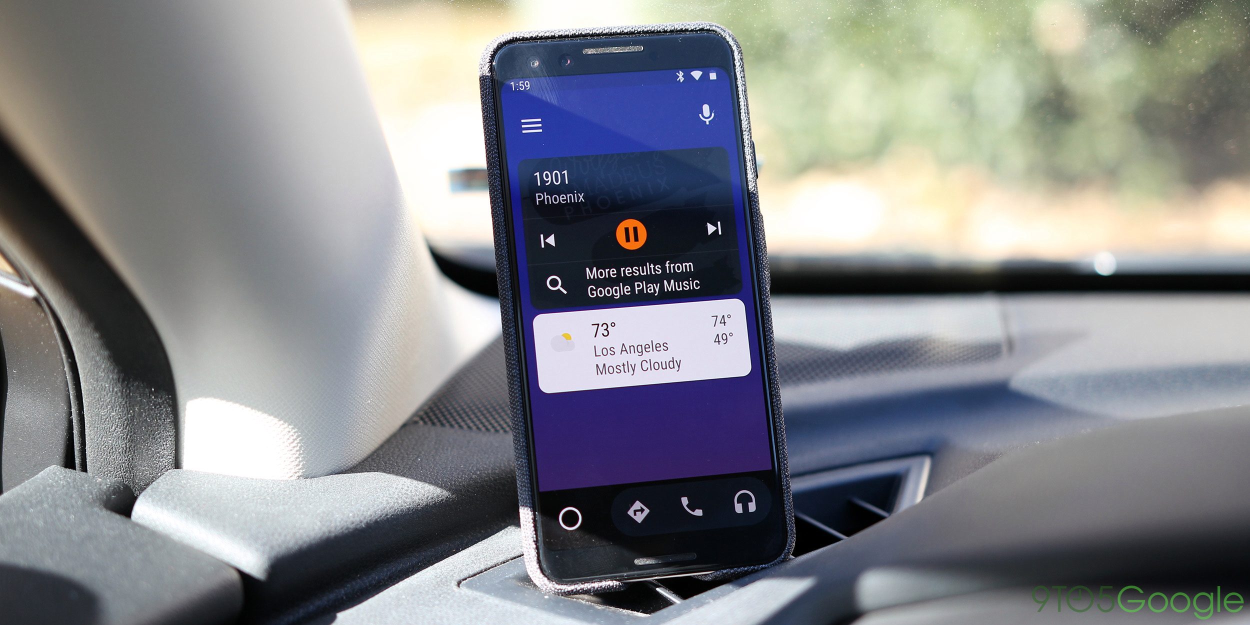 Aplicativo "Android Auto para telas de telefone" agora disponível no Google Play