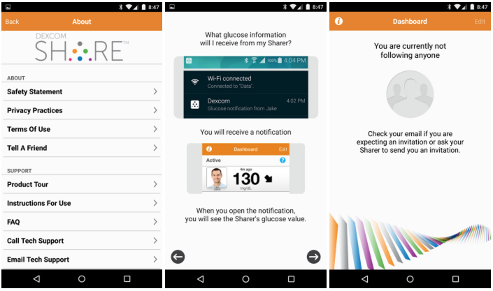 Dexcom apresenta aplicativo oficial de monitoramento de glicose 'Follow' para Android