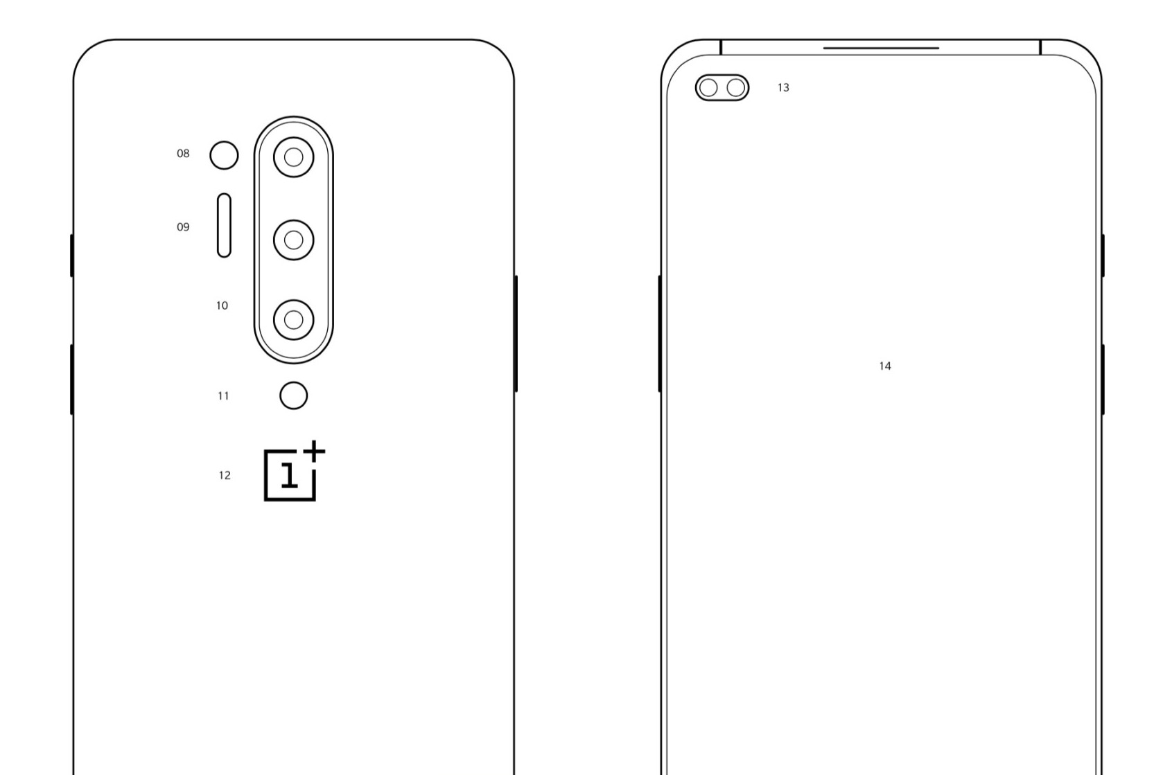 Este OnePlus 8 Pro vazamento de design resolve o mistério da câmera quad