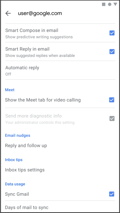 Gmail para Android e iOS adicionando a guia dedicada do Google Meet, mas pode ser desativada 1