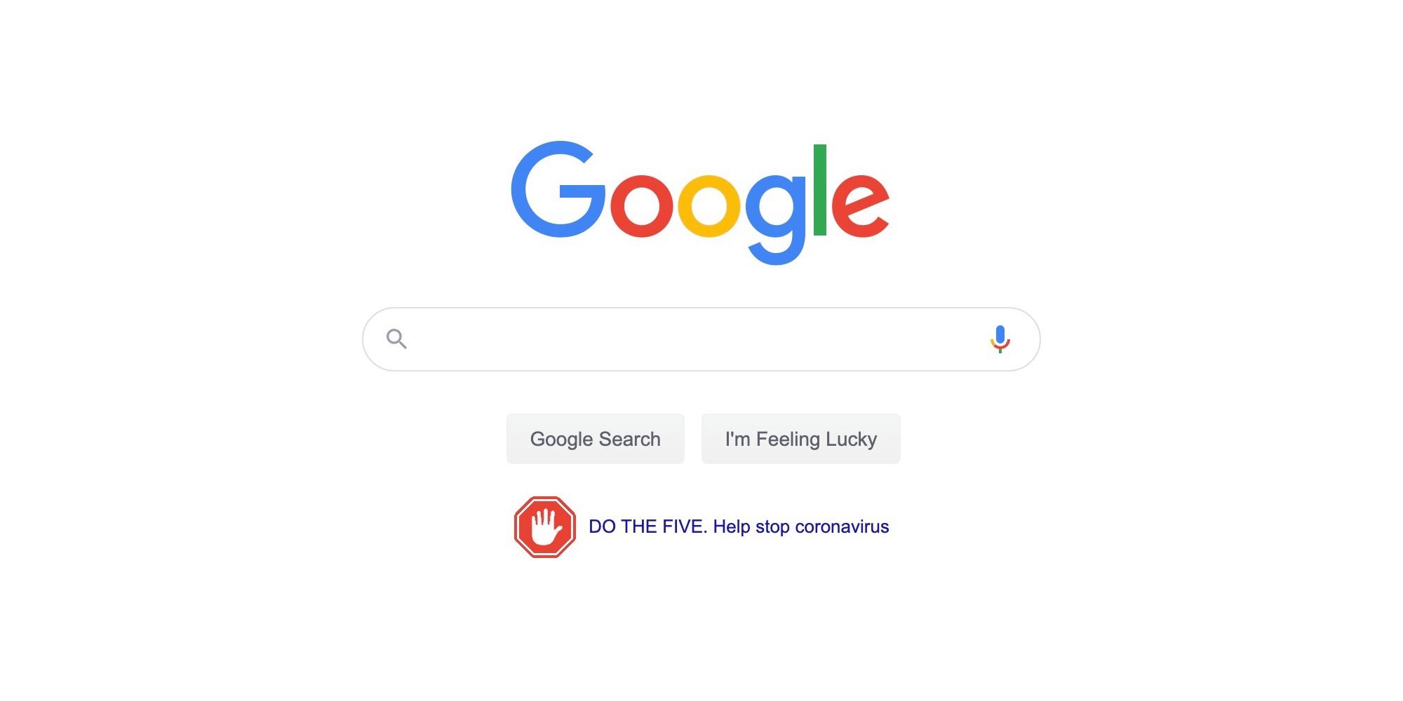 Google envia dicas 'Ajude a parar o coronavírus' com destaque no PSA