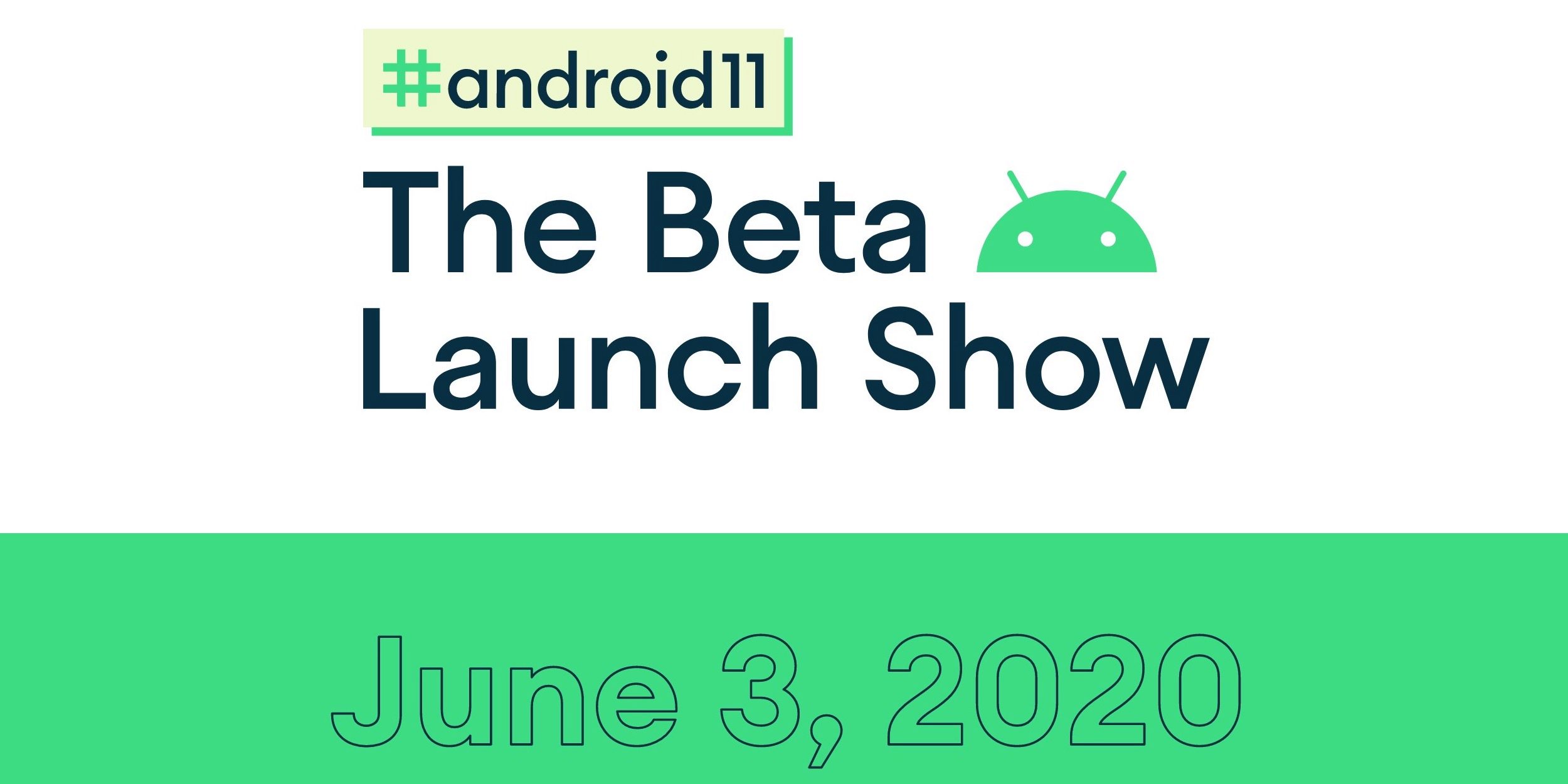 Google visualiza Android 11: Beta Launch Show, incluindo palestras de desenvolvedores