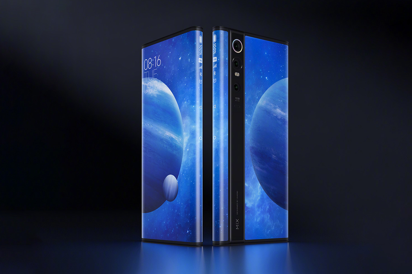O telefone mais recente da Xiaomi está envolto em display e custa quase US $ 3000