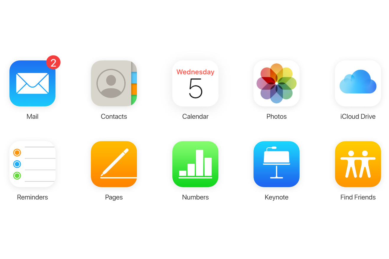 Pela primeira vez: portal iCloud.com acessível a partir do iPhone e Android através do navegador