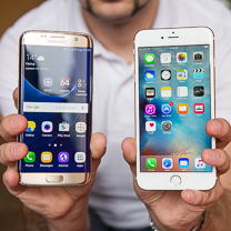 Samsung Galaxy S7 edge vs Apple iPhone 6s Plus