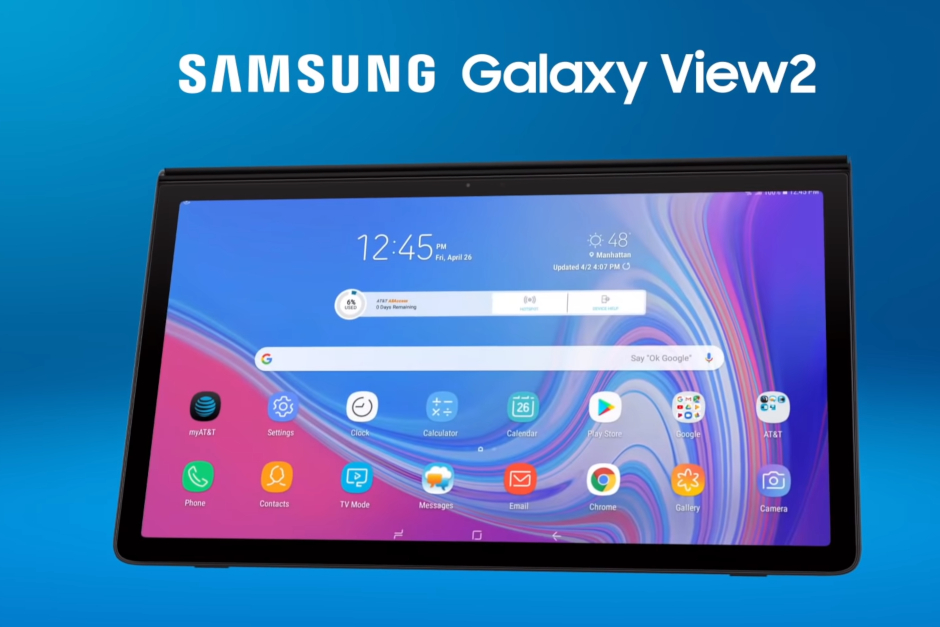 Samsung Galaxy Visão 2 chegando à AT&T em 26 de abril, com preço superior ao original