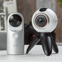Samsung Gear 360 vs LG 360 Cam: comparação
