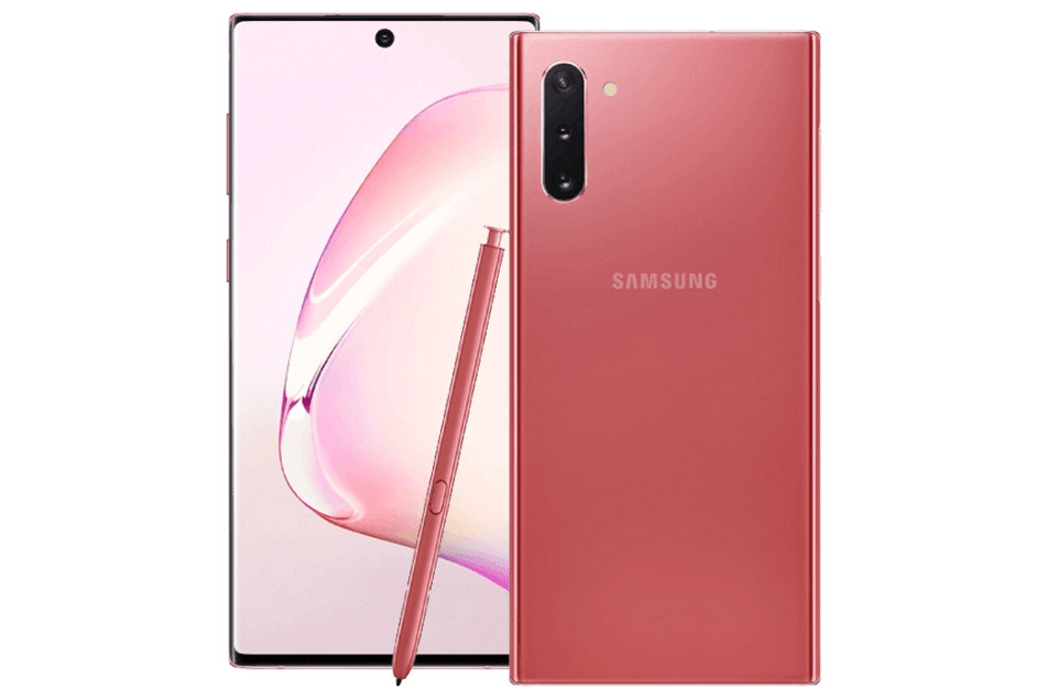 Samsung "oficial" Galaxy A nota 10 é processada, vamos ver a variante rosa do telefone