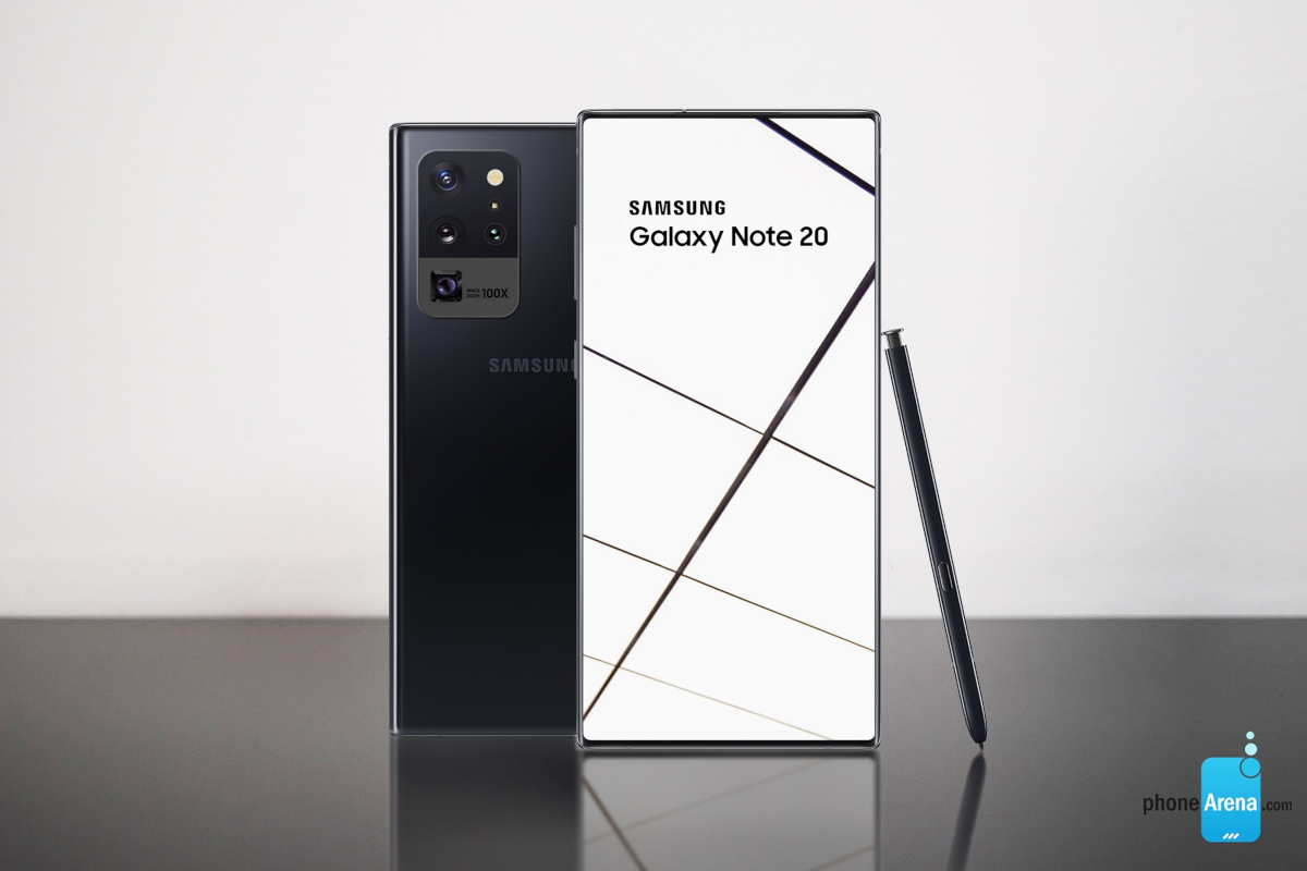 Samsung supostamente equipará base Galaxy Nota 20 aparelhos com 128 GB de armazenamento