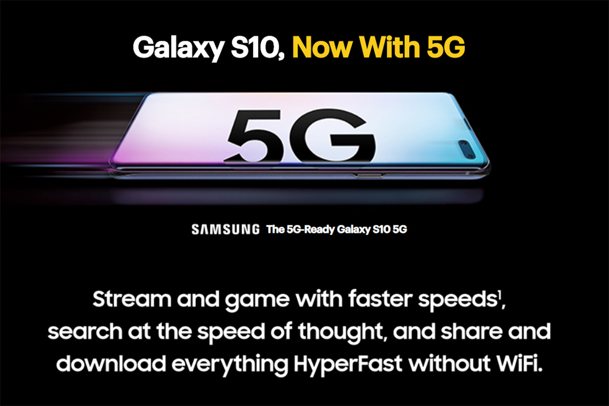 Sprint lança Samsung Galaxy S10 5G, as pré-encomendas recebem um sólido desconto de $ 250