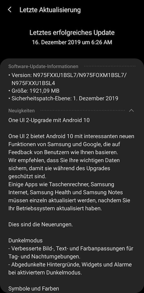 [Update: Stable rollout begins] Samsung Galaxy Nota Lançamento do Android 10 começa para testadores beta, começando com Alemanha 1