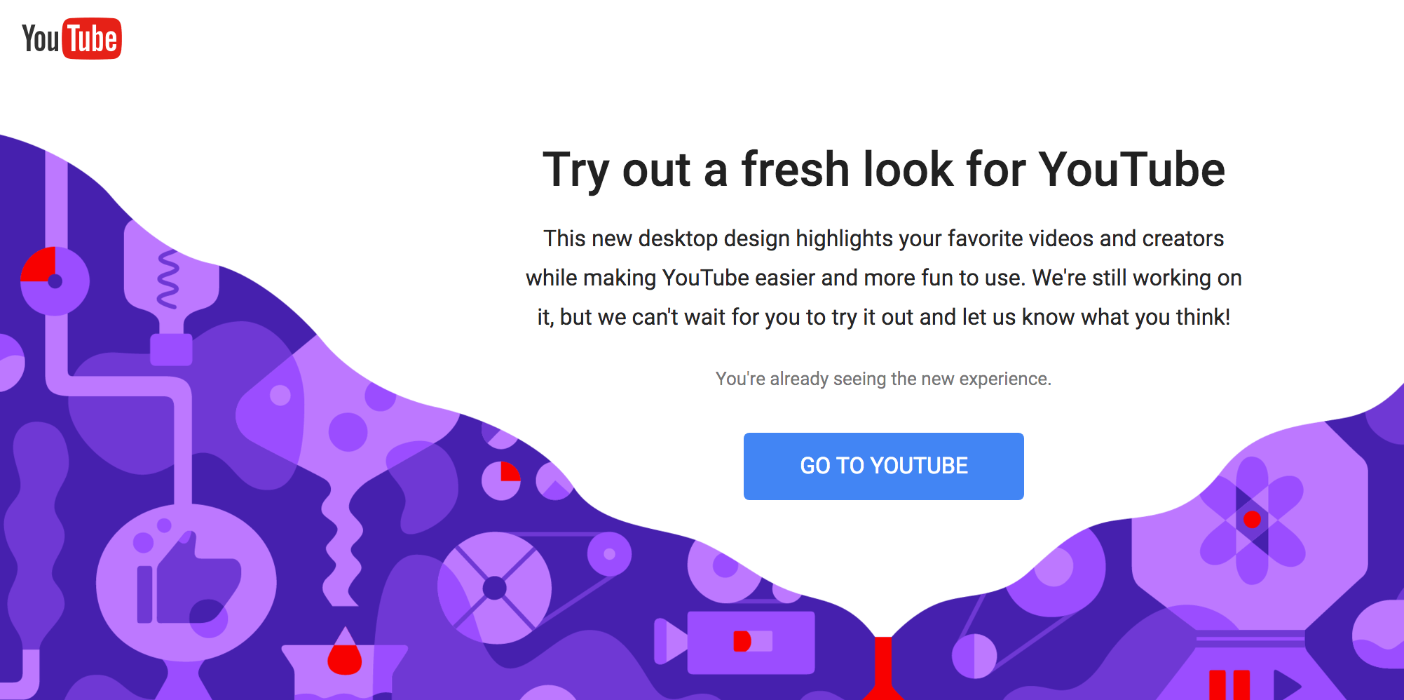 YouTube teste mais amplo de visualizações de miniaturas de vídeos na Web