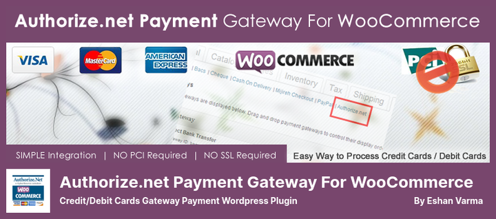 5 Melhores plugins WooCommerce Authorize.net 🛒 2022 (gratuito e pago)
